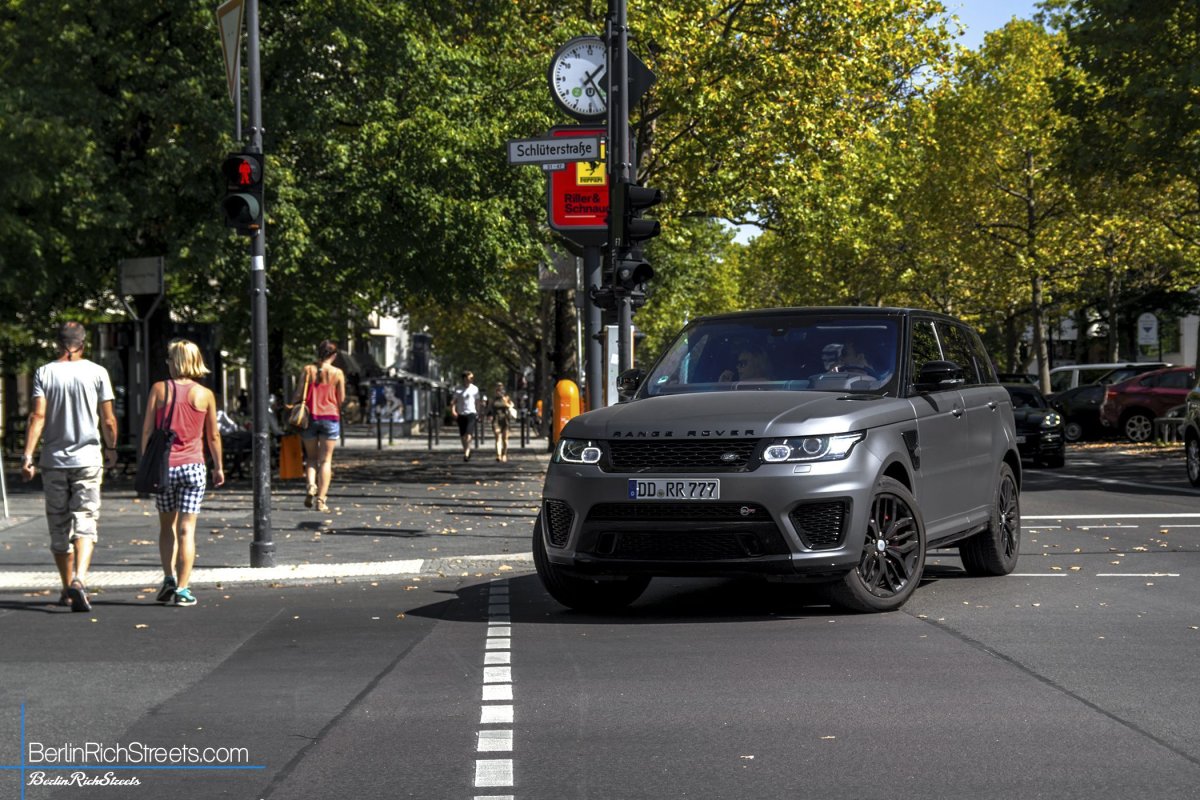 Land Rover Range Rover Sport SVR spotted in Berlin — BerlinRichStreets